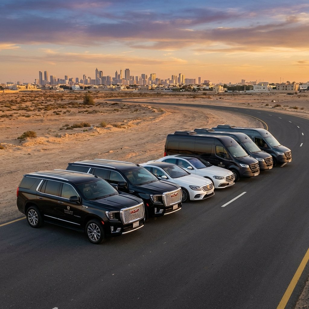 أسطول السيارات المتوفر لدينا